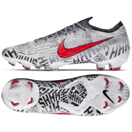 Zapatos de fútbol Nike Merurial Vapor 12 Elite Neymar Fg M AO3126-170 blanco gris