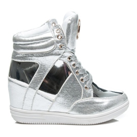 Vices Zapatillas de moda con adorno gris