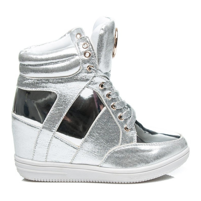 Vices Zapatillas de moda con adorno gris