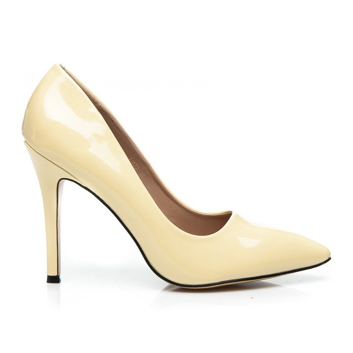 Vices Tacones pastel Sara amarillo