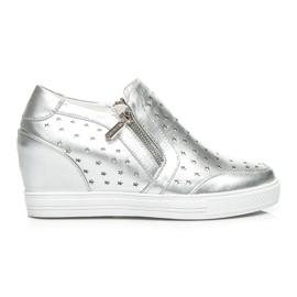 Seastar Zapatillas de mujer plateadas gris