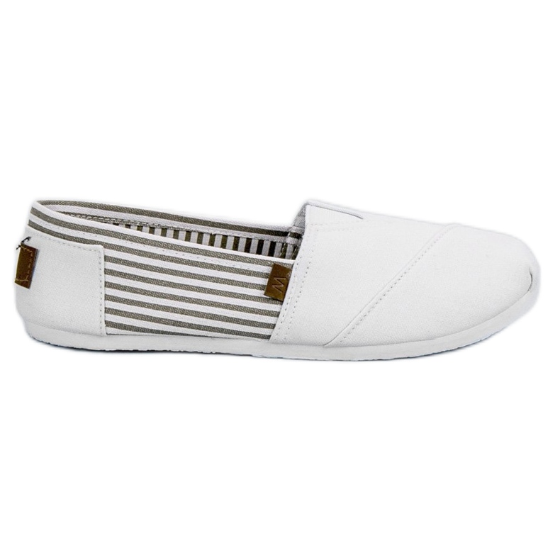 Zapatillas sin cordones ligeras blanco