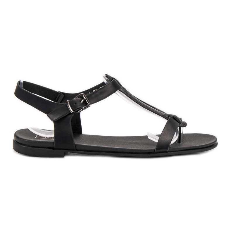 Filippo Sandalias negras de chanclas negro