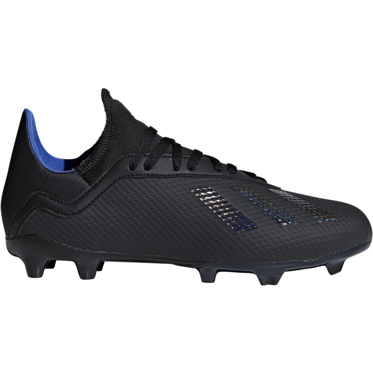 Botas de futbol adidas X 18.3 Fg Jr D98184 multicolor negro