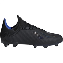 Botas de fútbol adidas X 18.3 Fg Jr D98184 multicolor negro