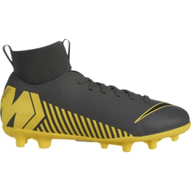 Zapatillas de fútbol Nike Mercurial Superfly 6 Club Mg Jr AH7339-070 multicolor gris