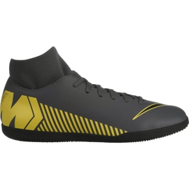 Zapatos de interior Nike Mercurial Superfly 6 Club Ic M AH7371-070 gris gris