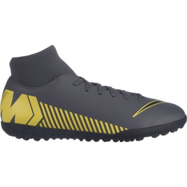 Zapatillas de fútbol Nike Mercurial Superfly 6 Club Tf M AH7372-070 multicolor gris