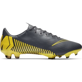 Zapatos de fútbol Nike Mercurial Vapor 12 Pro Fg M AH7382-070 gris gris