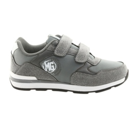 Inserto de cuero American Club Velcro BS01 blanco gris