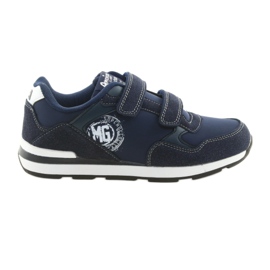 Plantilla de piel American Club BS01 blanco azul marino