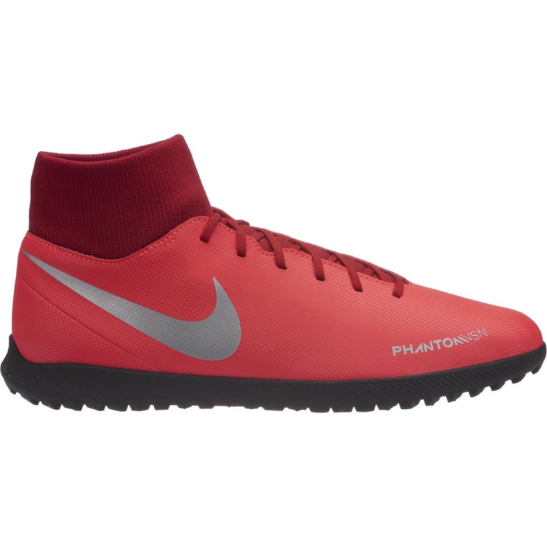 Zapatillas de fútbol Nike Phantom Vsn Club Df Tf M AO3273-600 multicolor rojo