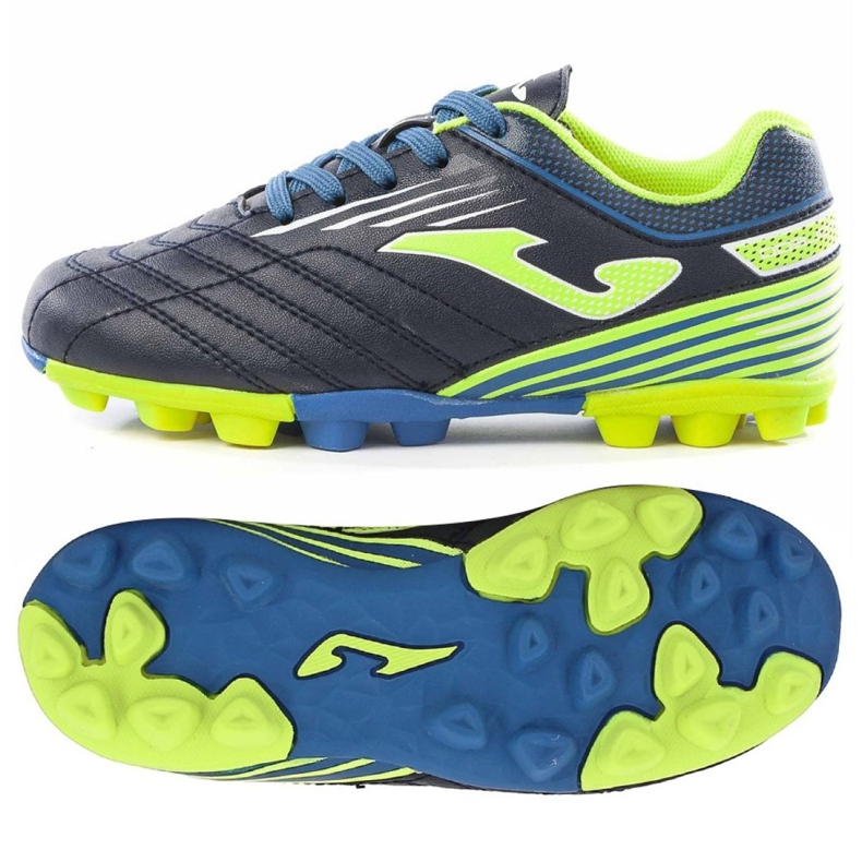 Botas de fútbol Joma Toledo 903 Fg Jr TOLJS.903.24 multicolor azul marino Botas de fútbol Joma Toledo 903 Fg Jr TOLJS.903.24 multicolor azul marino