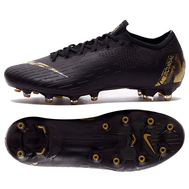 Zapatillas de fútbol Nike Mercurial Vapor 12 Elite Ag Pro M AH7379-077 negro negro