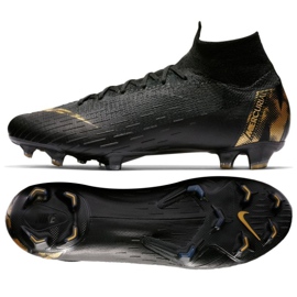 Zapatillas de fútbol Nike Mercurial Superfly 6 Elite Fg M AH7365-077 negro negro