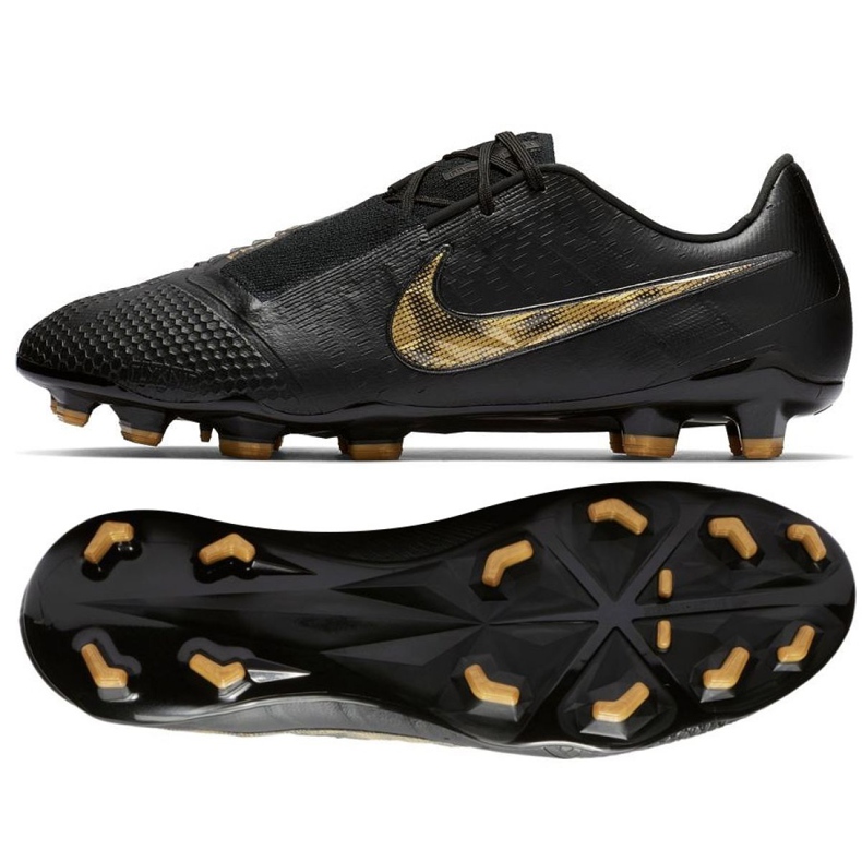 Zapatillas de fútbol Nike Phantom Venom Elite Fg M AO7540-077 negro negro