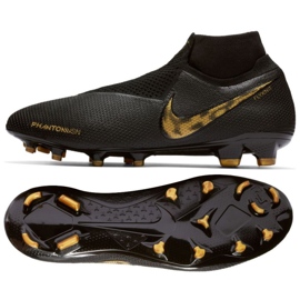 Botas de fútbol Nike Phantom Vsn Elite Df Fg M AO3262-077 negro negro