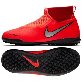 Zapatillas de fútbol Nike Phantom Vsn Academy Df Tf Jr AO3292-600 rojo rojo Zapatillas de fútbol Nike Phantom Vsn Academy Df Tf Jr AO3292-600 rojo rojo