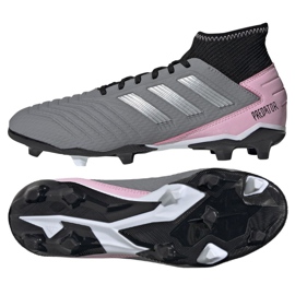 Botas de fútbol adidas Predator 19.3 Fg W F97528 gris gris