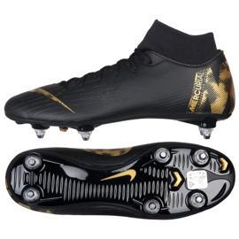 Zapatillas de fútbol Nike Mercurial Superfly 6 Academy Sg Pro M AH7364-077 negro negro