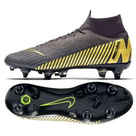 Zapatillas de fútbol Nike Mercurial Superfly 6 Elite SG-Pro Ac M AH7366-077 multicolor negro