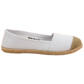 Alpargatas blancas de moda blanco