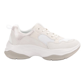 Kylie Zapatillas blancas de moda blanco