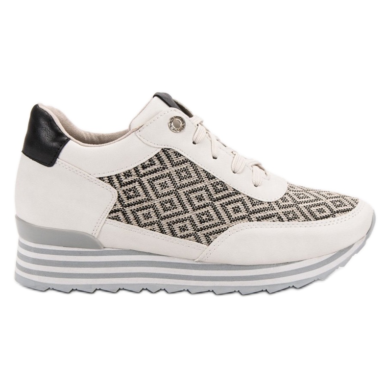 Aclys Zapatillas con estampado marrón