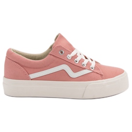 Kylie Zapatillas rosas de moda rosado