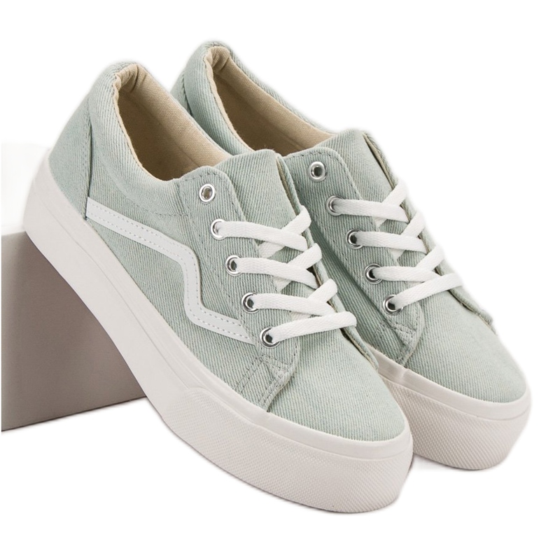 Kylie Zapatillas de deporte verdes de moda