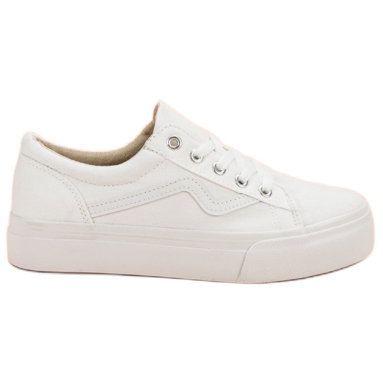 Kylie Zapatillas blancas de moda blanco