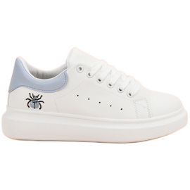 Kylie Calzado deportivo de moda blanco