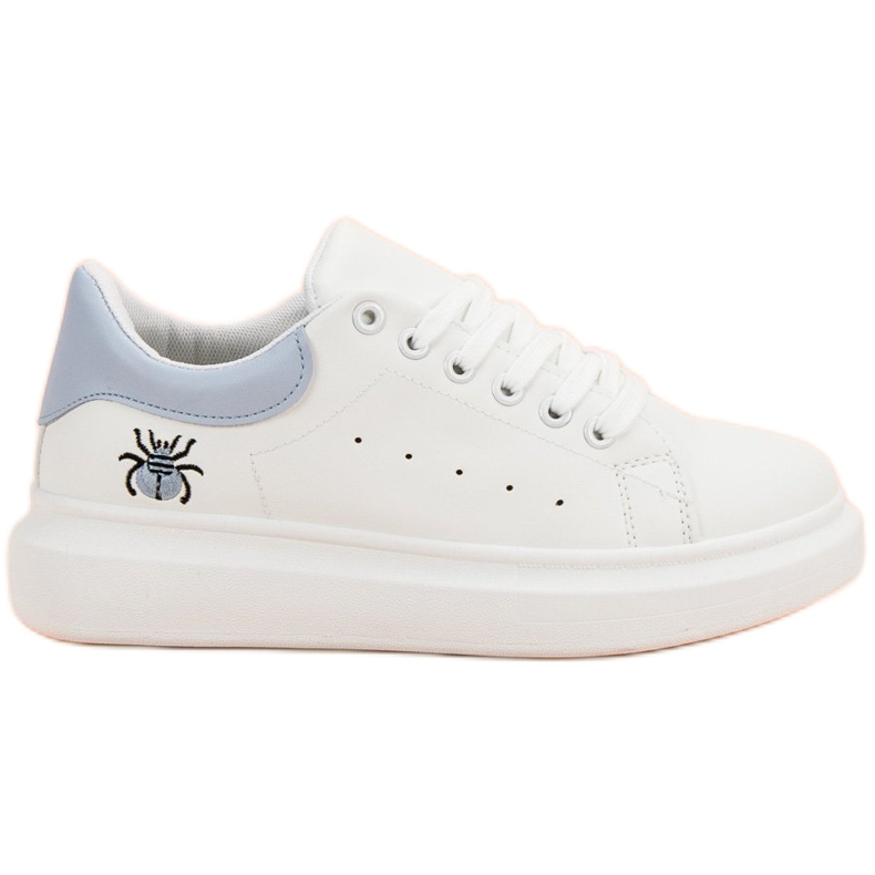 Kylie Calzado deportivo de moda blanco