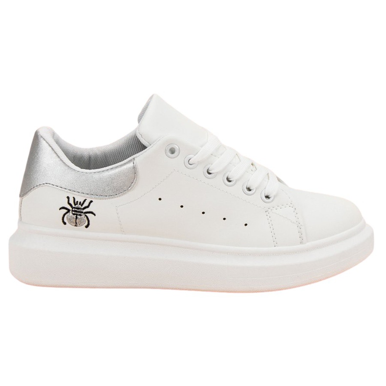 Kylie Calzado deportivo de moda blanco