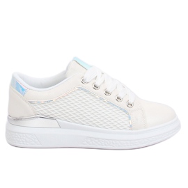 Zapatillas holográficas blancas ZF-40 White blanco