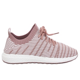 Rosa HY2812 Zapatillas deportivas rosa rosado Rosa HY2812 Zapatillas deportivas rosa rosado