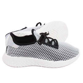 Negro PP-45 Zapatillas deportivas negras blanco
