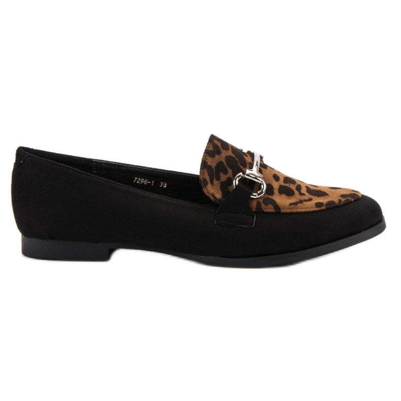 Mocasines VICES con lunares negro