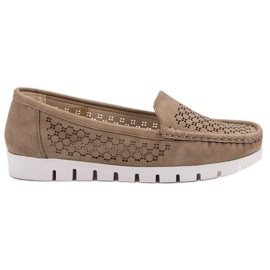 Vinceza Mocasines beige