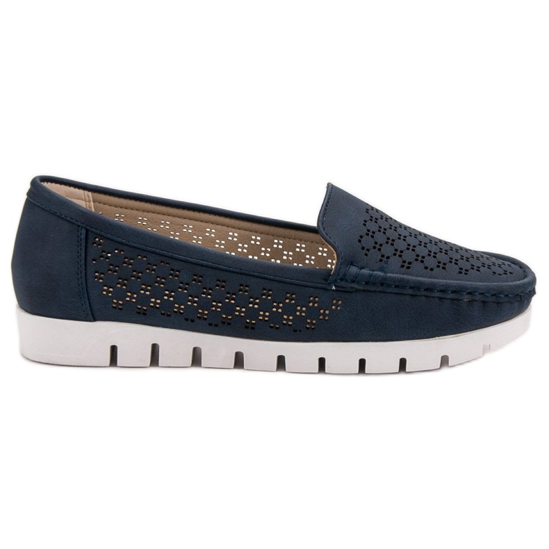Vinceza Mocasines azul marino
