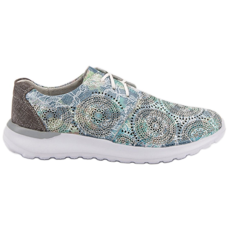 Filippo Calzado deportivo de cuero multicolor