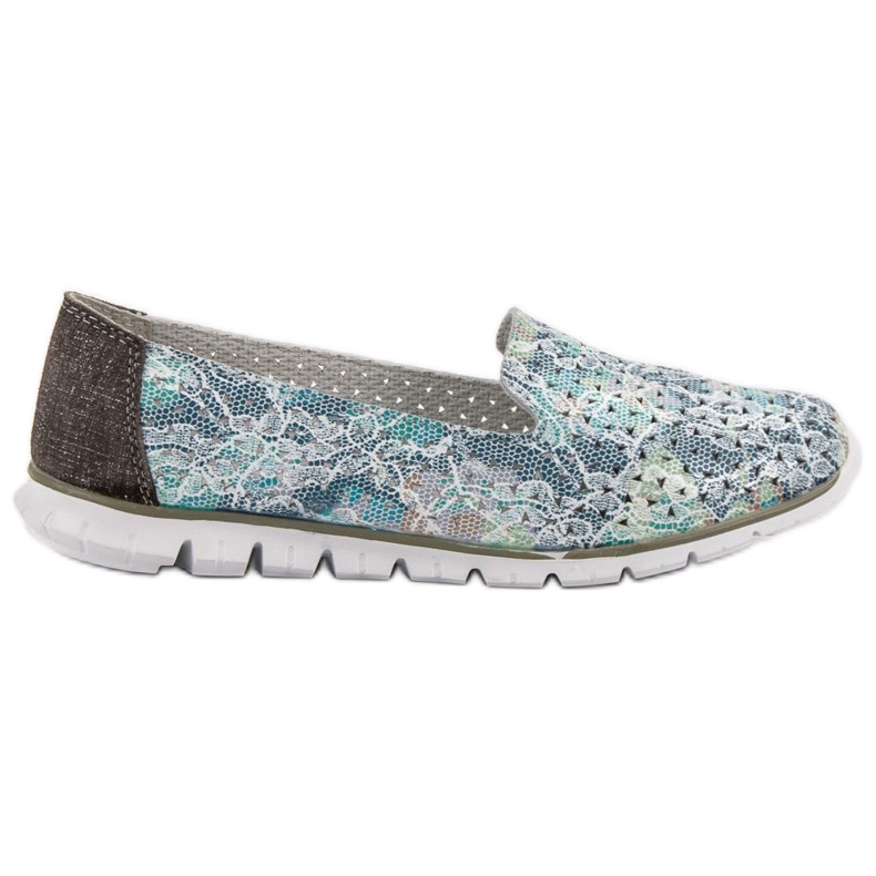 Filippo Señores de cuero de moda gris