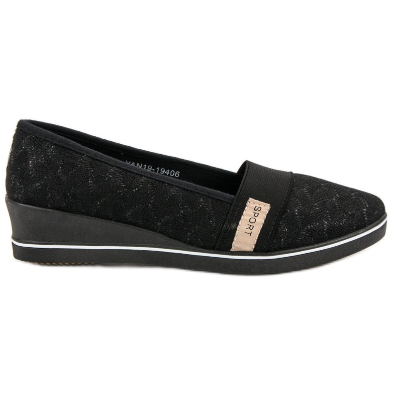 Bailarinas de textil VINCEZA negro