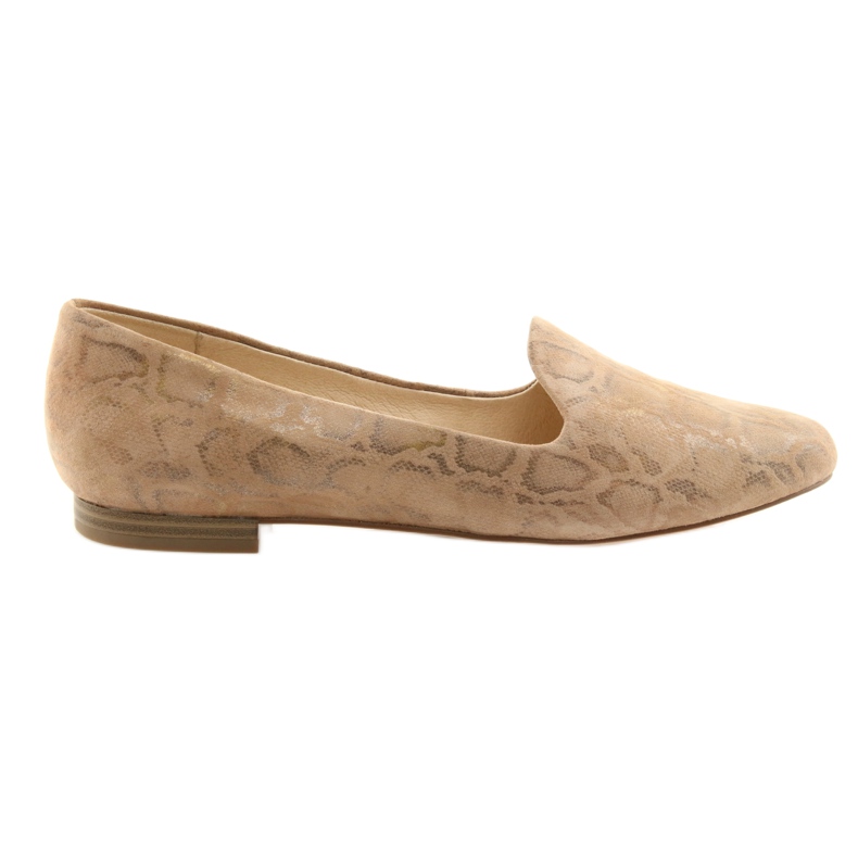 Bailarinas Lordsy para mujer piel Caprice 24203 beige