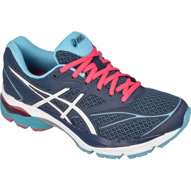 Zapatillas de running Asics Gel-Pulse 8 W T6E6N-5801 azul marino