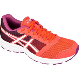Zapatillas de running Asics Patriot 8 W T669N-2001 naranja rosado