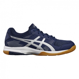 Zapatillas de voleibol Asics Gel Rocket 8 M B706Y-4993 azul marino azul marino