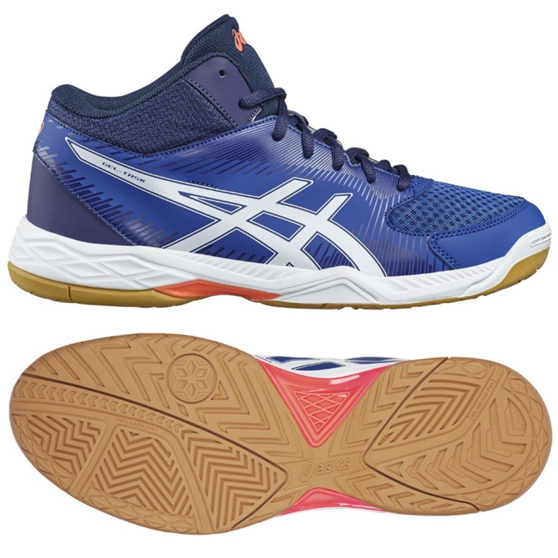 Zapatillas de voleibol Asics Gel Task M B703Y 4901 multicolor azul Zapatillas de voleibol Asics Gel Task M B703Y 4901 multicolor azul