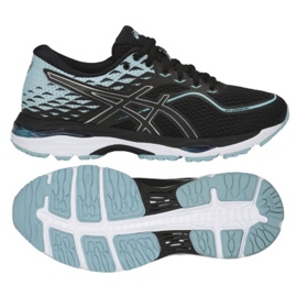 Asics Zapatillas de running Ascis Gel Cumulus 19 M T7B8N-9014 negro azul
