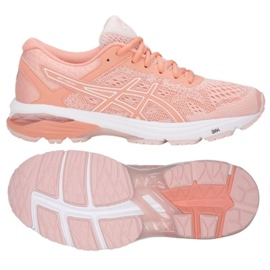 Zapatillas de running Asics Gt 1000 6 W T7A9N-1706 rosa